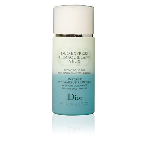 duo express démaquillant yeux dior uk|Eye and Lip Makeup Remover .